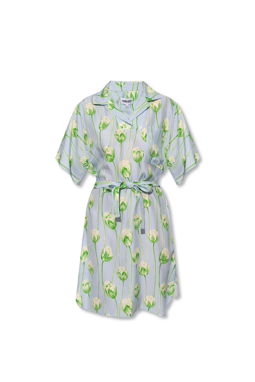 キッズワンピース・オールインワン Kenzo Mc Flower Dress Kenzo Kids Girl's Pink Floral Dress 6A/116 | eBay